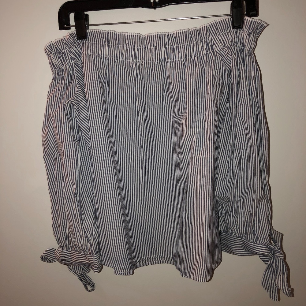 off the shoulder shirt